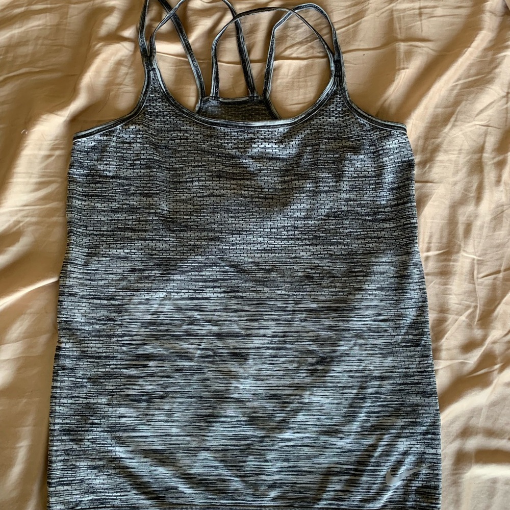 Strappy Grey Nike Tank